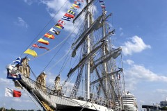 Auch dieses Jahr waren wir mit unserem Tauchturm auf der Hansesail