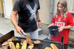 unser Dreamteam am Grill