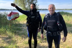 Bloß schnell ins Wasser!