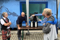 Hier gab es noch ´nen kleinen "Kreislauftrockenkurs"