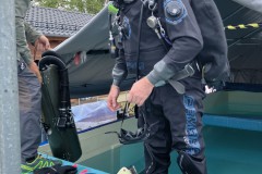 Nu aber rein ins Wasser - Unten warten sie schon alle !
