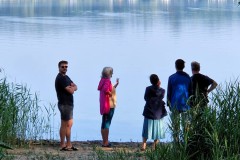 Briefing am See