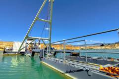 dann per Boot zur Einsatzstelle - schon beeindruckend !
