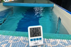 Die Tauchturmsaison ist eröffnet - bei annehmbaren Temperaturen !