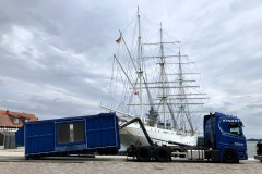 Unser Tauchturm reist an die Ostseeküste....