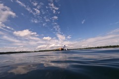 Es ist immer wieder schön am/im See !