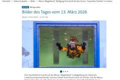 Da hat es unser Tauchturm sogar in die Tagesschau geschafft !