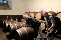 also erstmal Besichtigung der Weine der "Best friends der Medici"...