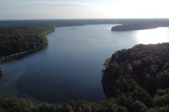 Der große Stechlin See von oben