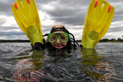 Voll motiviert - gut gelaunt - alle Übungen gemeistert - bravo !