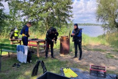Vorbereitung zu den letzten OWD-Prüfungstauchgängen